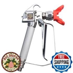 Tpaitlss B074l3w938 Airless Paint Spray Gun With Nozzle Guard For Pump Sprayer 3600psi High Pressure