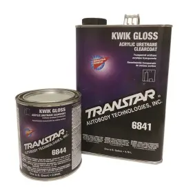 6844 Transtar 845505000496 Kwik Gloss Clear Coat - 1 Quart