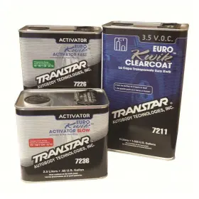 7214 Transtar 845505000878 Euro Kwik Clear Coat - 1 Quart