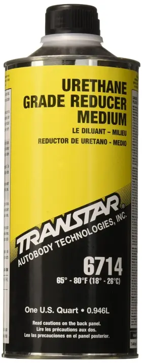 6714 Transtar 845505001950 Medium Urethane Grade Reducer - 1 Quart
