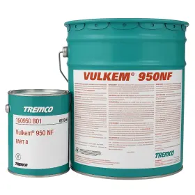 950nf Tremco 850082620234 Vulkem Polyurethane Intermediate Traffic Deck Coating 5 Gallons Gray