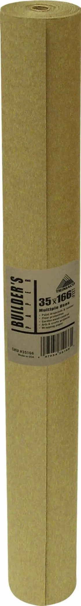 35166-20 Trimaco Easy Mask 35-inch X 166-feet Brown Builders Paper