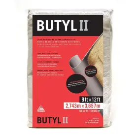85321 Trimaco Butyl Ii Two Layer Poly-back Canvas Drop Cloth 9-feet X 12-feet Beige
