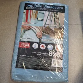 90088 Trimaco Leakproof Drop Cloth 6x8