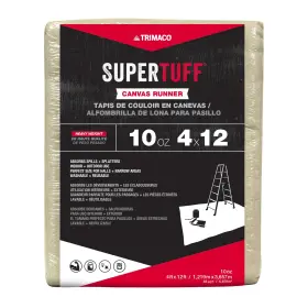B000iobhim Trimaco 51127 Supertuff Drop Cloth 4x12 Ft Tan Heavy Duty 48 Sq