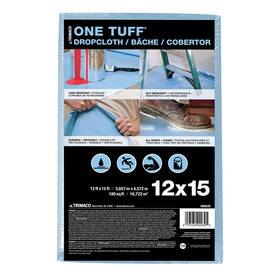 Trimaco B000uvhazm 90039 One Tuff Dupont Sontara Drop Cloth 12x15 Ft Blue