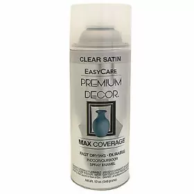 Pds8-aer True Value Mfg Company 6 Pack Premium Decor Spray Paint Clear Satin 12-oz