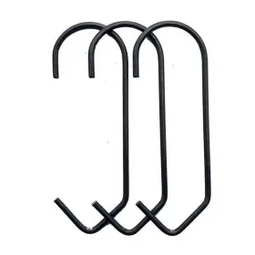 Hcv180-10 Truxx Mfg. 30pk Powder Coating Plating Painting Cv Shape Hooks Hangers 0.18 Inch Wire 10 Long