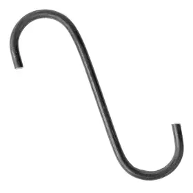 Hs120-06 Truxx Mfg. 60pk Powder Coating Plating Paint Metal Steel S Hooks Hangers 0.12 Wire 6 Inch