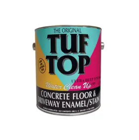 10-071 Tuf-top Solid Terra Cotta Concrete Floor And Driveway Stain 1 Gal. - Total Qty
