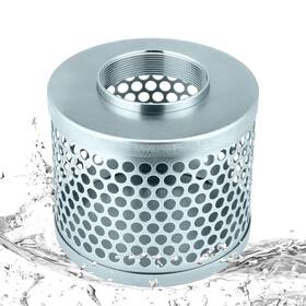 Tujoe Sew-tujoe-0342 3 Inch Round Hole Suction Strainer Filter Carbon Steel Plated