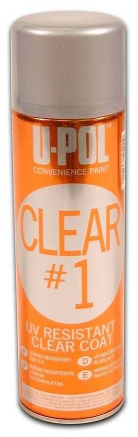 U-pol 844825001084 U-pol Products 0796 Clear Clear1 High Gloss Coat 345g/12.2oz