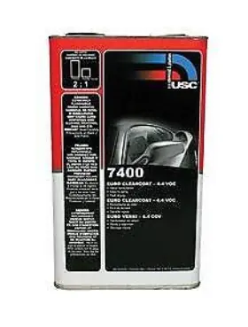 Usc-7400-5 U. S. Chemical & Plastics 037307890706 U.s. And 4.2 Voc Euro Clearcoat 5l