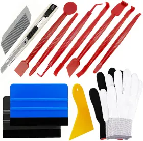 Umaki15t01 Umaki Automotive Vinyl Wraps Tools Tint Film Kit With 2 Pairs Wrap H01