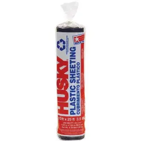 Un Brand 313047146144 3.5 Mil 10 Ft. X 25 Black Plastic Sheeting