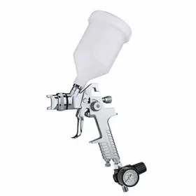 H827-b Valu-air 942090350389 20oz Hvlp Gravity Feed Spray Gun With Regulator 1.4mm No