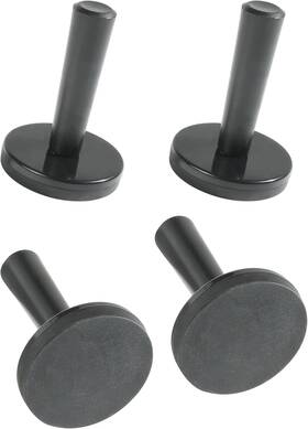 Vargtr Kmtst-002 4-piece Vinyl Wrap Tool Kit - Black Magnet Holders For Car