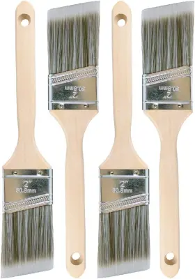 Vermeer 810014340838 Paint Brushes - 4-pack 2 Inch Angle Sash
