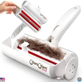 Visit The Chomchom Roller Store 2323445 - Pet Hair Remover And Reusable Lint For Cats Dogs White