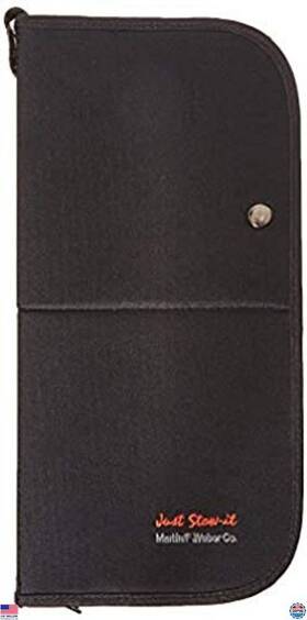 Visit The Martin Universal Design Store 66-js1702b Just Stow-it Easel Back Brush Case - Sleek Black Storage