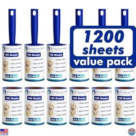 Visit The New England Stories Store Nmq-6 6 1200 Sheets Mage Value Lint Rollers - 6 Handles Ultimate Pet Hair Remover