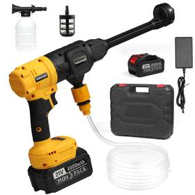 Vokoroad 0083 Cordless Pressure Washer For Makita 18v Battery 1200 Psi Brushless Yellow