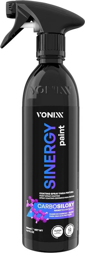 Vonixx 2050049 Sinergy Paint Spray Coating Carbosiloxy Nanotechnology 12 Months