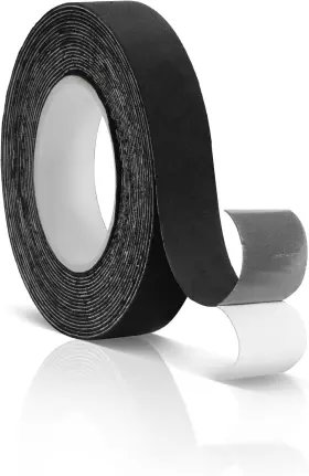 Feltroll25ftx1in Vvivid Black Felt For Squeegee Edge Wrapping 1 Inch X 25 300