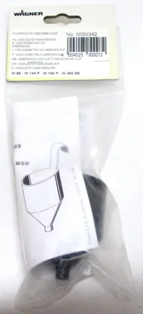 0050342 Wagner New Genuine #0050342 Immersion Viscosity Measuring Cup
