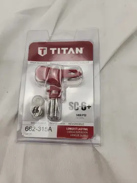 662-315 Wagner Spray Tech Corporation Titan 5000 Psi Sc-6 Reversible Airless Tip 0.015 Inch For Guards
