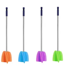 Waqonuy 606267223543 4 Pcs Silicone Resin Mixer Paddles For Drill Epoxy Attachment Dril