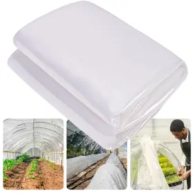 Dqwo-12li Warmfarm 6 Mil Clear Greenhouse Plastic Sheeting Transparent Film For Greenhou
