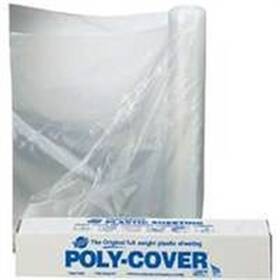 Warp Brothers 2x12-c Waterproof Polyethylene Film 12 Feet By 200 2 Mil Clear Plastic