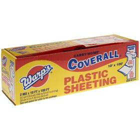 Warps 2cd10c Poly Film 100 Ft L 10 W Clear