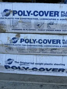Fga0153-05 Warps Polyethylene Plastic Poly Sheeting Roll