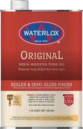 5284 Waterlox Coatings Corp 744759582805 Original Sealer And Finish 1 Quart