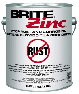 B-200 Weld-aid 731592200119 Brite Zinc Primer 1 Gal Gray