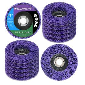 Welderelite B0d6k73tb8 12-pack 4 Inch Purple Paint Stripping Discs For Angle Grinder