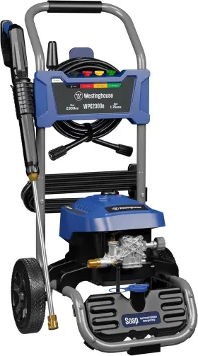 Wpx2300e Westinghouse Electric Pressure Washer 2300 Max Psi And 1.76 Blue