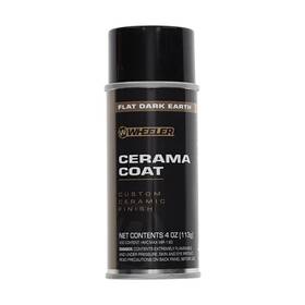 Wheeler 492304 Cerama-coat Spray On Ceramic 1 Count Pack Of Flat Dark Earth