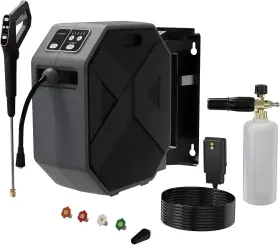 G5054-hq Wissipro Electric Wall Mounted Power Washer -5000 Psi 3.4 Gpm Adjustable Taupe