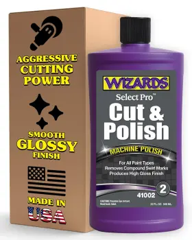 41002 Wizards Select Pro Cut And Polish Compound Step 2 Perfect Match - Dual