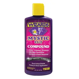 848fg21.400u Wizards Mystic Cut Smart Abrasive For Auto Detailing Supplies - No Mess 8 Oz