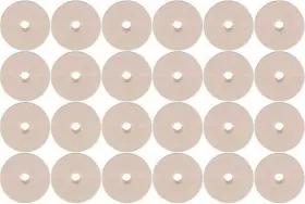 R087 Wooster 071497118646 Small 1.5 Inch End Cap For Paint Roller Cover 24 Pack