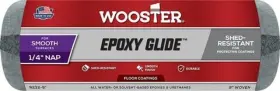 R232 Wooster 071497154422 9 Inch X 1/4 Nap Epoxy Glide Roller Cover - 12 Pack