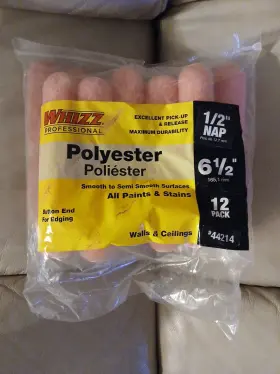 44214 Worktools Whizzflex Nap Polyester Clamshell 1/2 Inch X 6.5 12/pack
