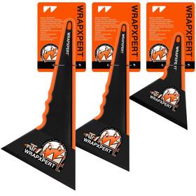 Wrapxpert Tl-g20 Window Tint Tools 3 Pack Squeegee Black Orange