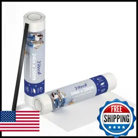 B0fqnzpy7j Yitech Carpet Protection Film 24 Inch X 200ft Self-adhesive Clear Plastic Floor Carpe