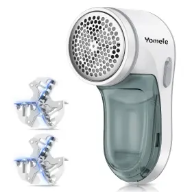 B0ch32crhb Yomeie Electric Fabric Shaver Lint Remover For Clothes Sweaters Furniture With 2 Blades