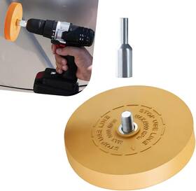 Yorpyep 790885842573 Decal Remover Eraser Wheel Pin Stripe Stickers Double-sided Tape Rubber